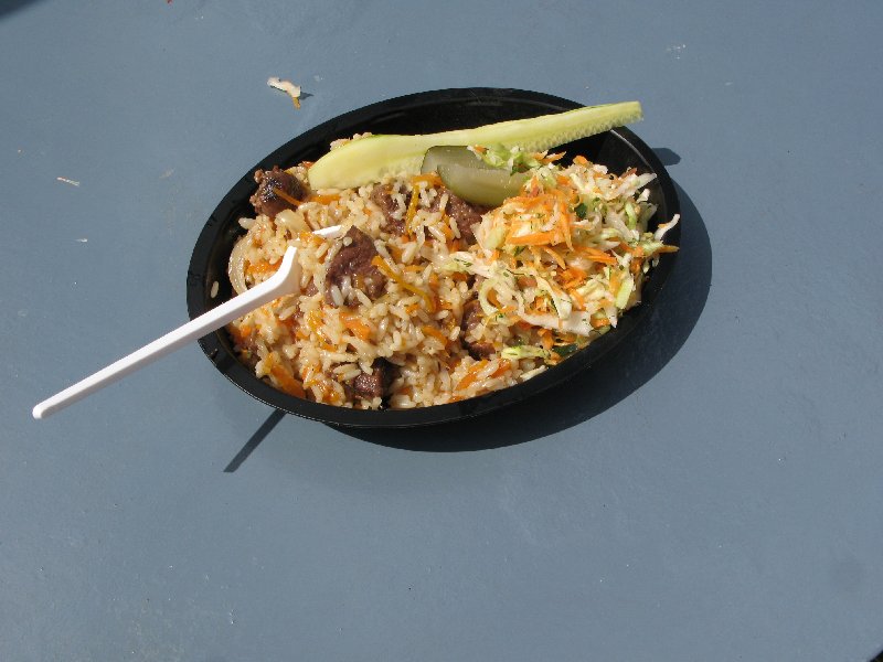 Отдых на хуторе, плов