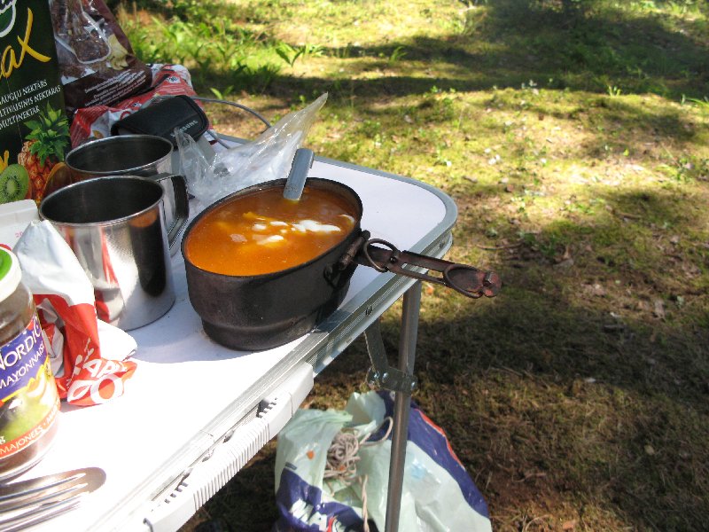 Отдых в Эстонии, Матсиранд (пляж Матси, Matsirand). Вкусный суп