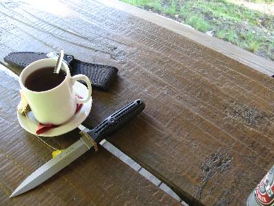 Нож и чай. Boker Applegate Fairbairn