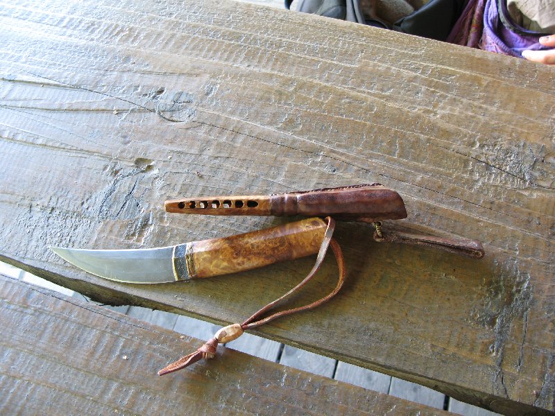 Нож, ручная работа