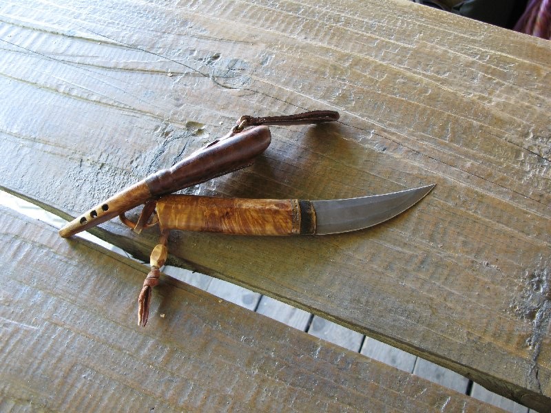 Нож, ручная работа