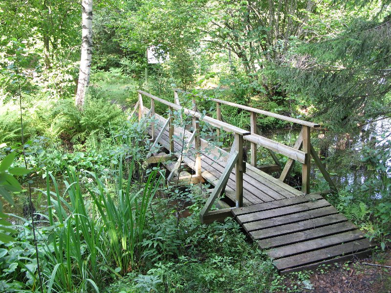 озеро Рае (Rae järv). Мост