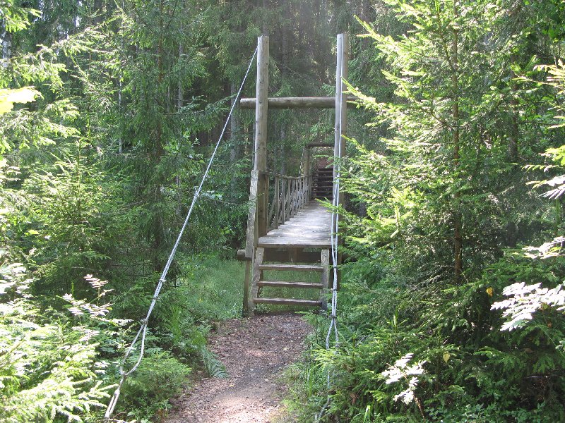 озеро Рае (Rae järv). Мост