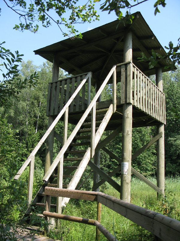 озеро Рае (Rae järv). Смотровая вышка