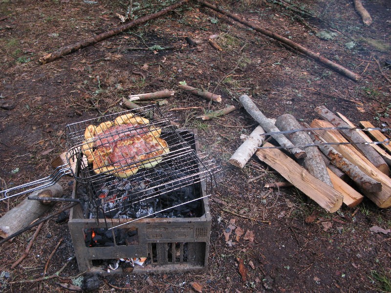 Мангал.  Матсиранд 2009. Отдых в Эстонии, Матсиранд (пляж Матси, Matsirand).