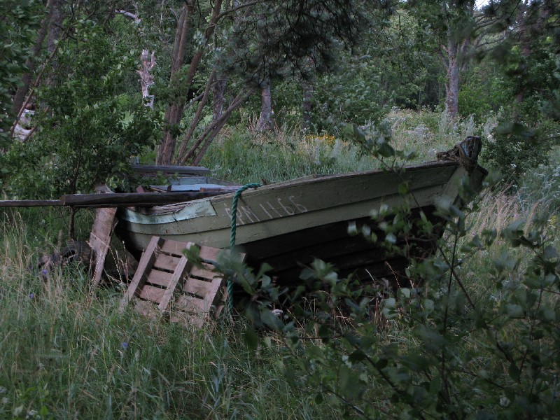 Лодка. Матсиранд 2009. Отдых в Эстонии, Матсиранд (пляж Матси, Matsirand).