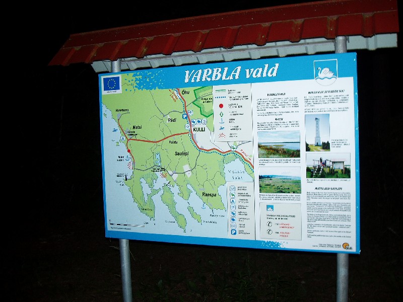 Карта. Матсиранд 2009. Отдых в Эстонии, Матсиранд (пляж Матси, Matsirand).