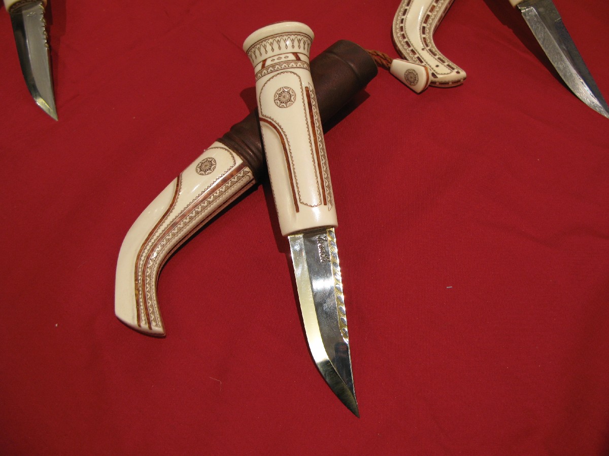 Lars-Erik Marsja. Helsinki Knife Show 2011.