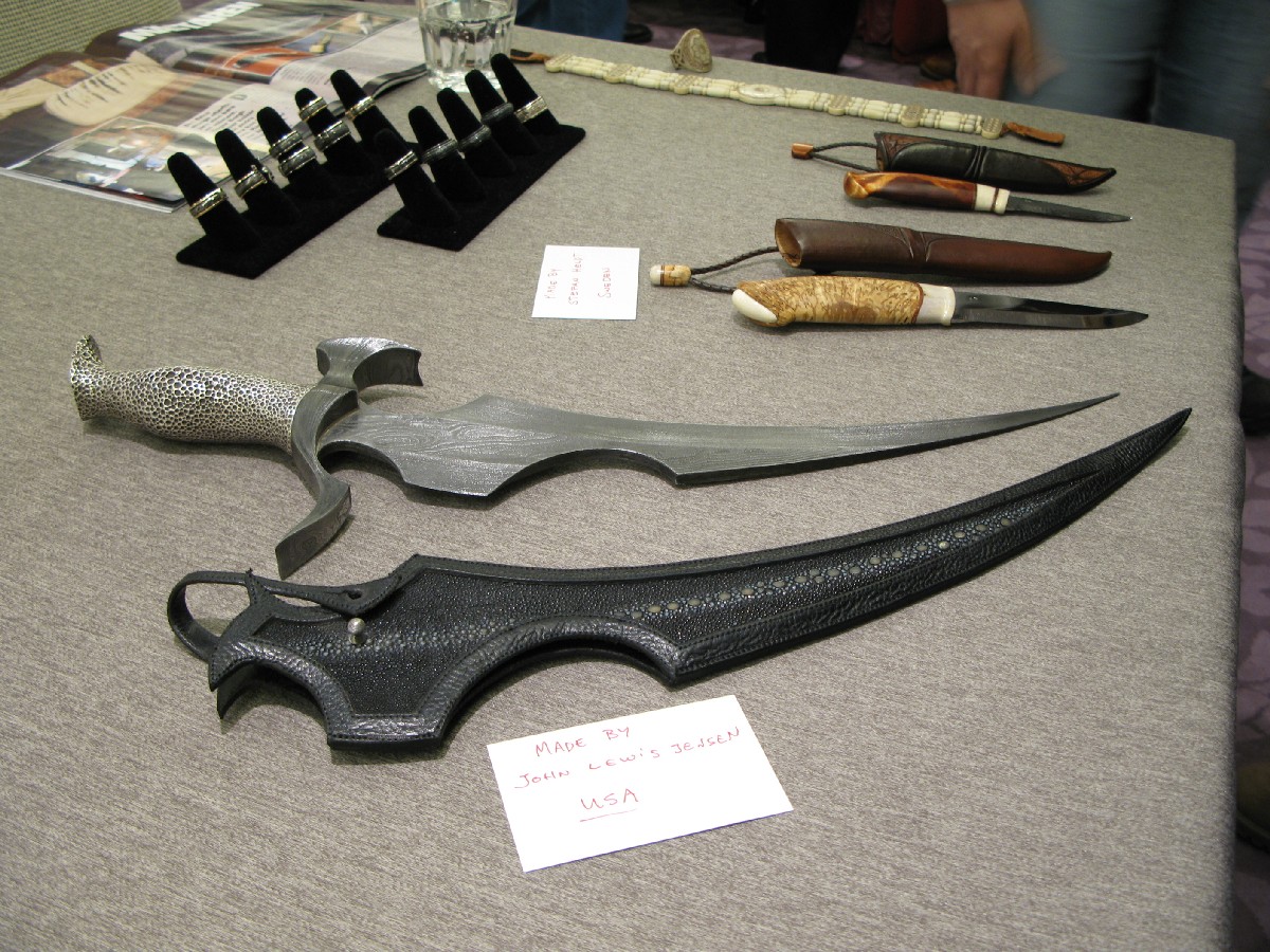 Roger Bergh. Helsinki Knife Show 2011.