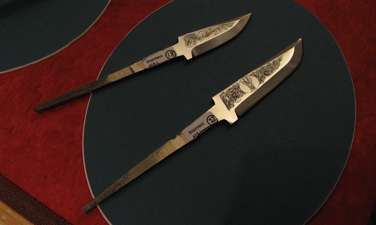 Maihkel Eklund. Helsinki Knife Show 2011.