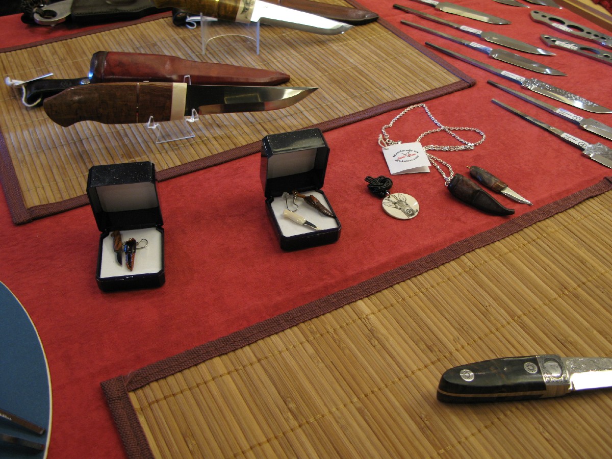 Maihkel Eklund. Helsinki Knife Show 2011.