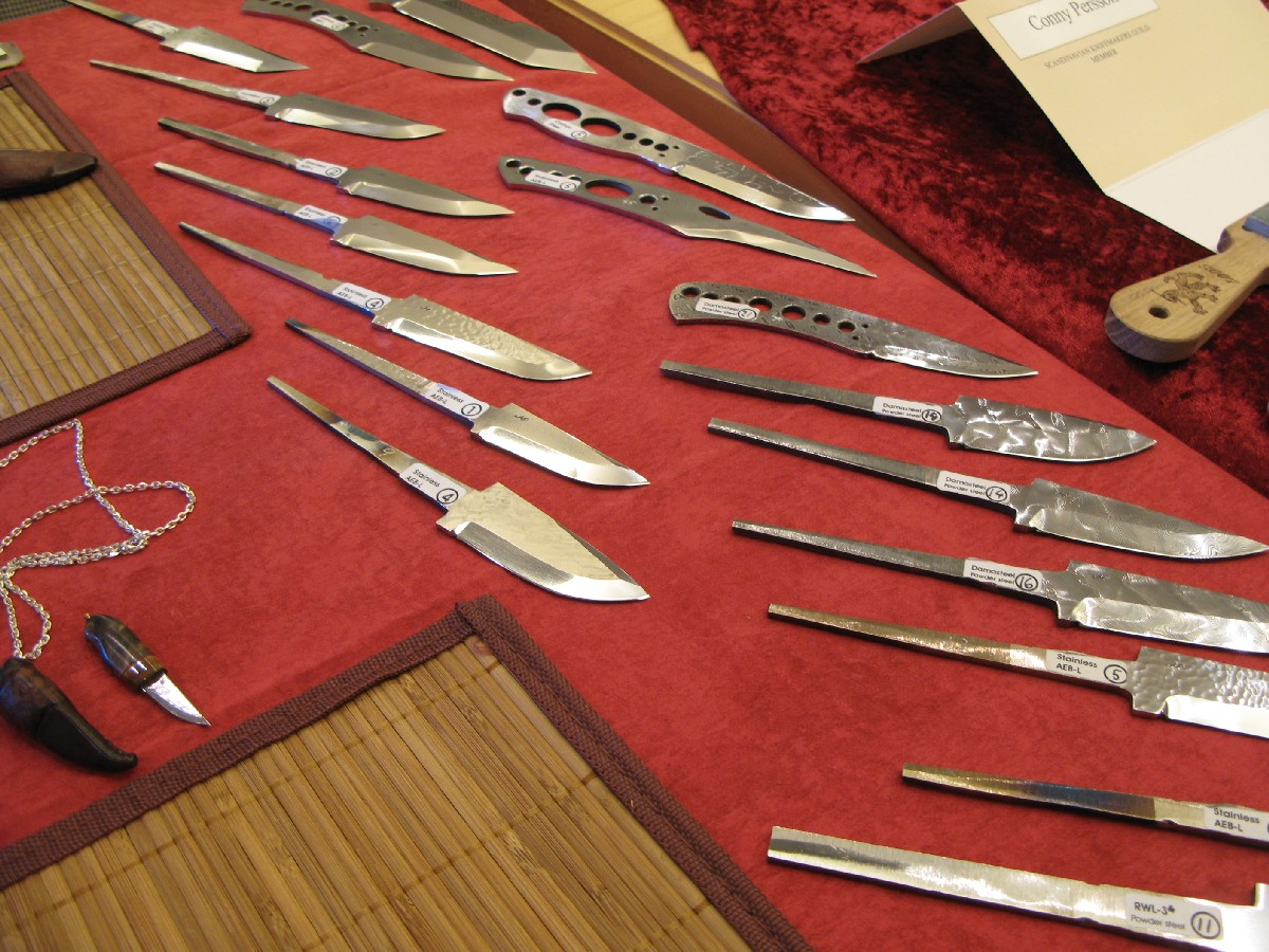 Maihkel Eklund. Helsinki Knife Show 2011.