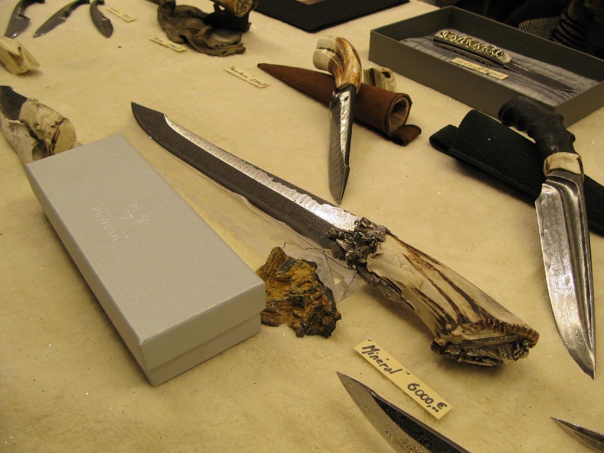 Pierre Reverdy. Helsinki Knife Show 2011.