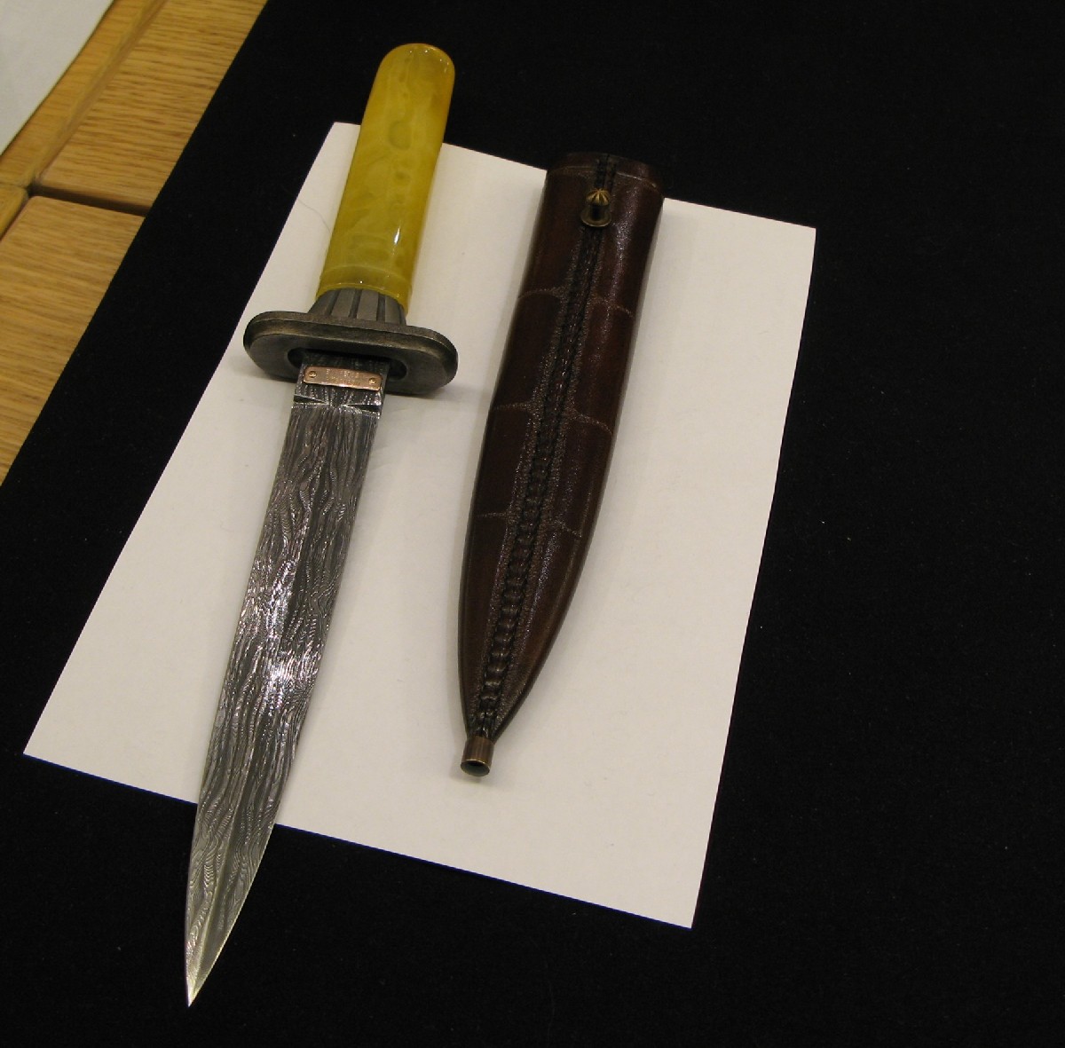 Kai Embretsen. Helsinki Knife Show 2011.