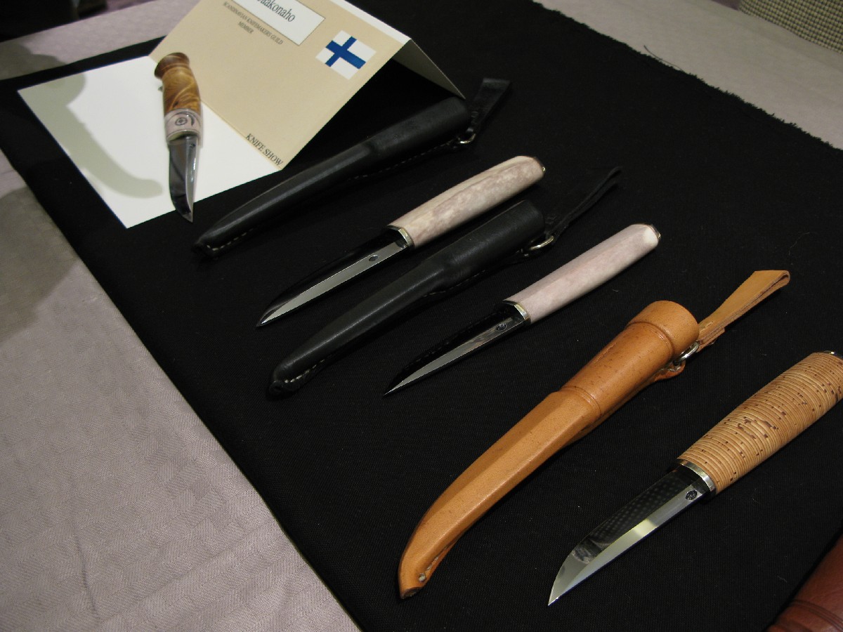 Pasi Jaakonaho. Helsinki Knife Show 2011.