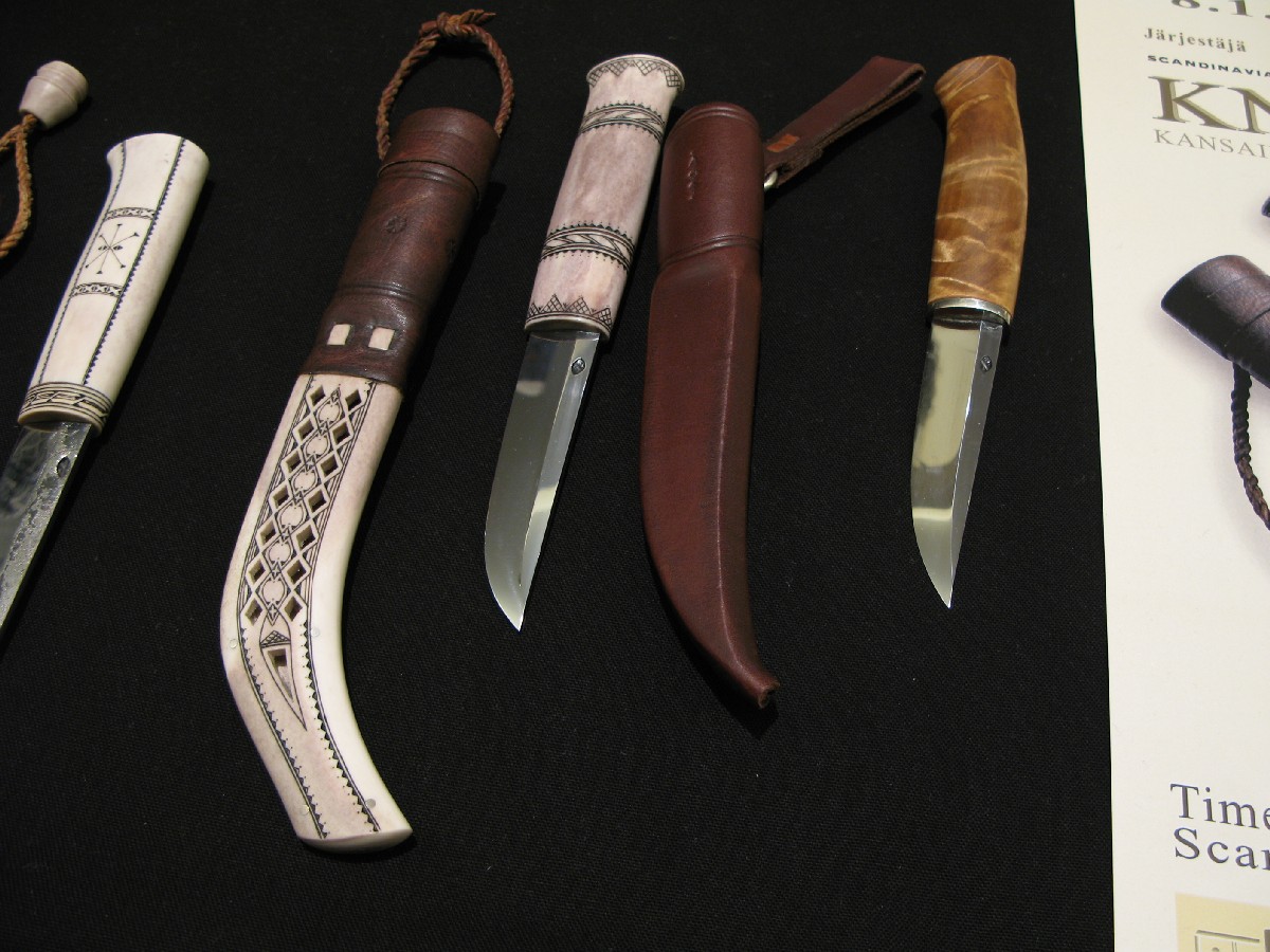 Pasi Jaakonaho. Helsinki Knife Show 2011.