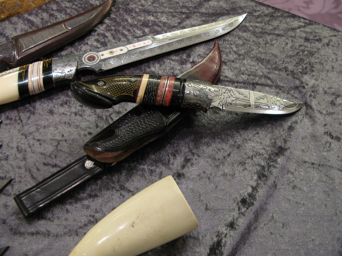 Jonny Walker Nilson. Helsinki Knife Show 2011.