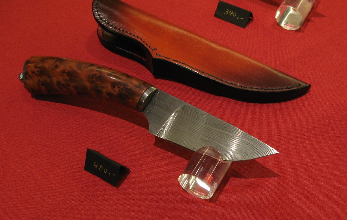 Alfred Dobner. Helsinki Knife Show 2011.