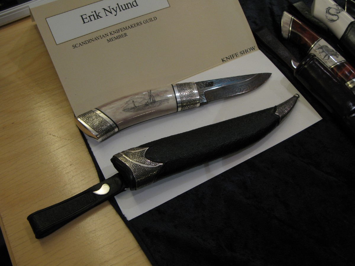 Erik Nylund. Helsinki Knife Show 2011.