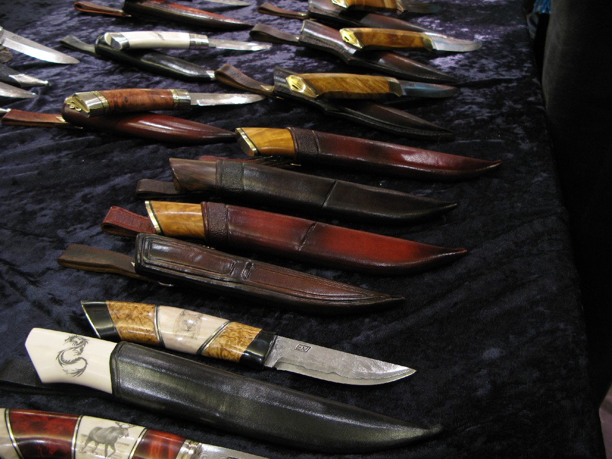 Erik Nylund. Helsinki Knife Show 2011.