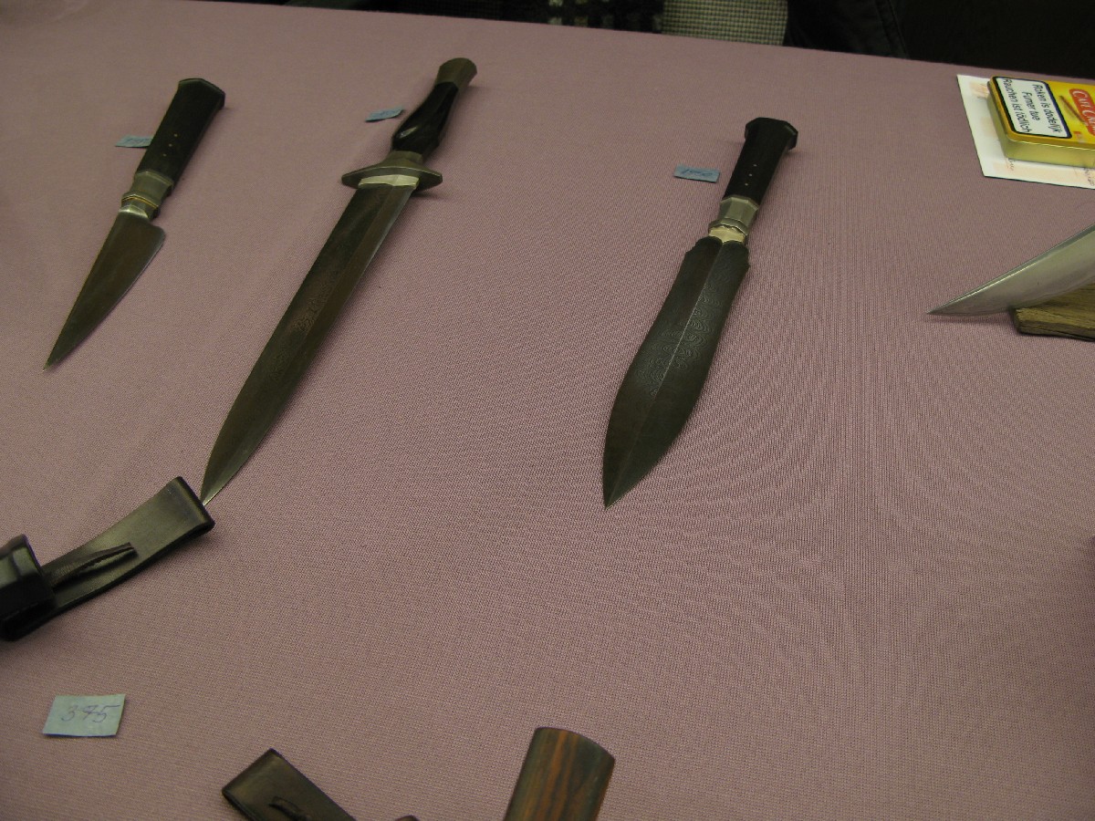 Tõnu Arrak. Helsinki Knife Show 2011.