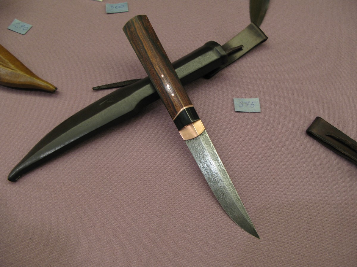 Tõnu Arrak. Helsinki Knife Show 2011.