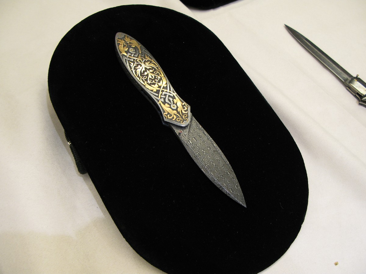 Zaza Revishvili. Helsinki Knife Show 2011.