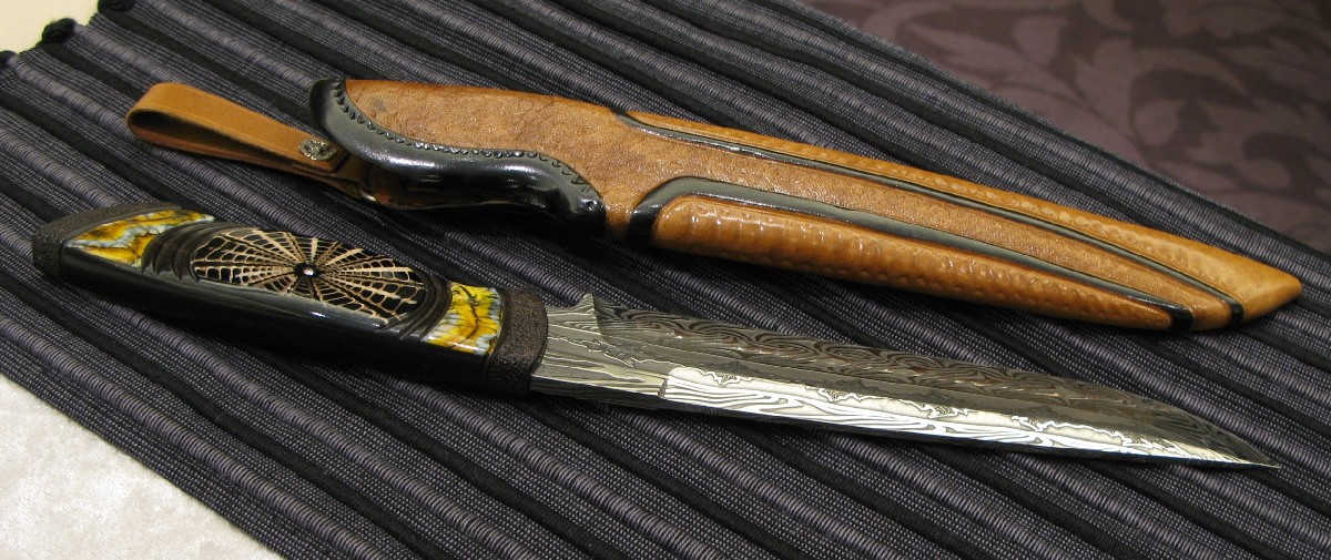 Thomas Löfgren, Claes Löfgren. Helsinki Knife Show 2011.
