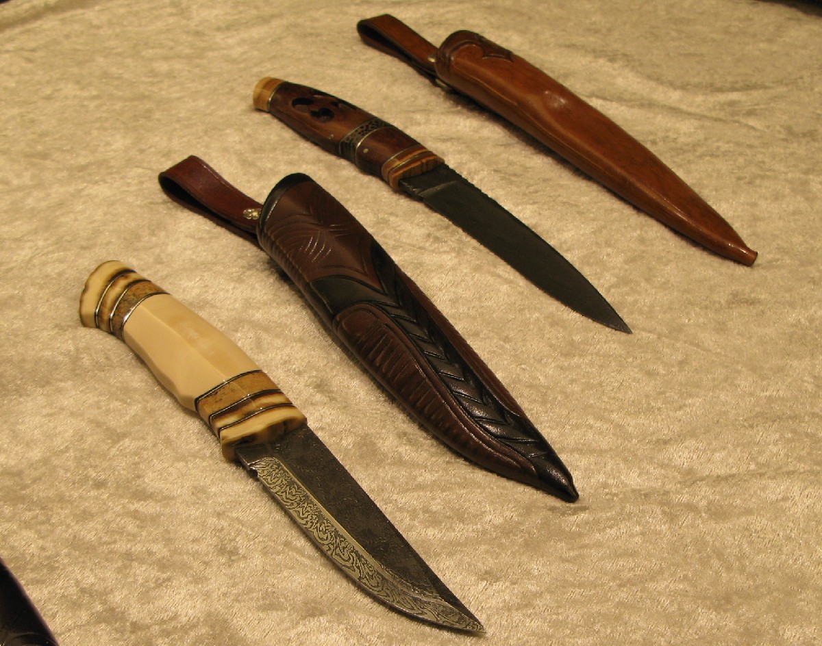 Thomas Löfgren, Claes Löfgren. Helsinki Knife Show 2011.