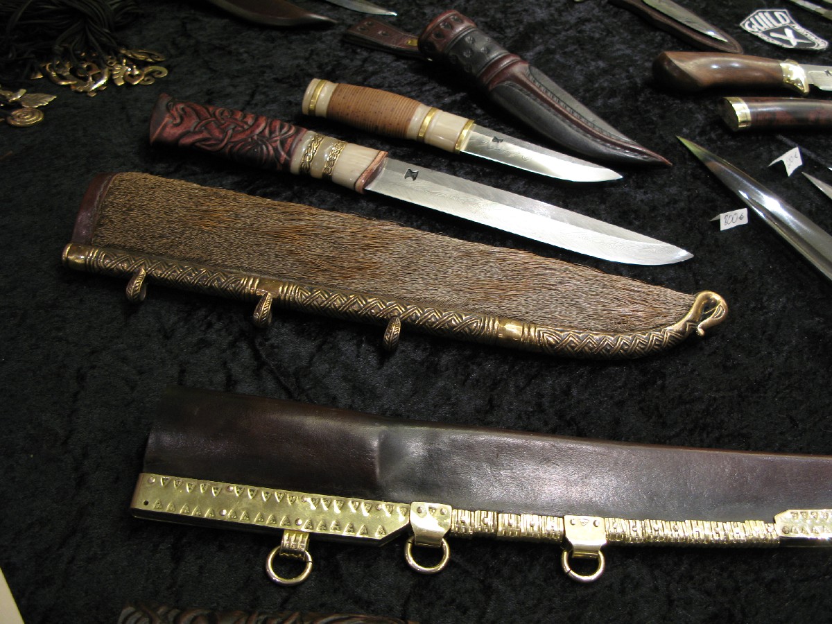 Markku Vilppola. Helsinki Knife Show 2011.