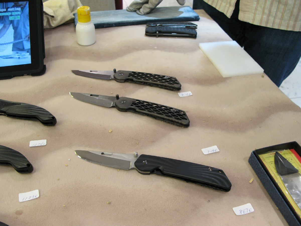 Rockstead, Hiroshi Hanada. Helsinki Knife Show 2011.