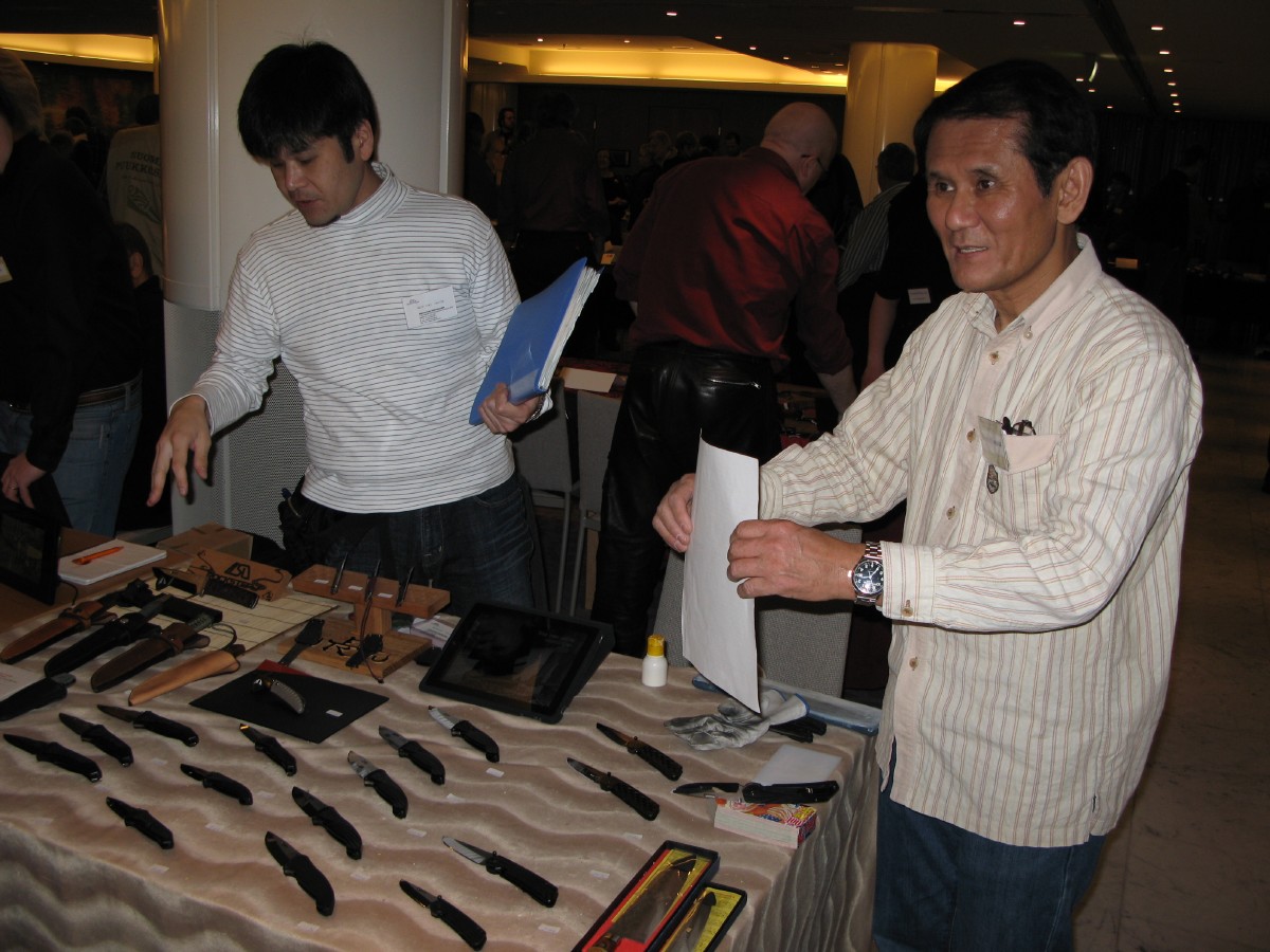 Rockstead, Hiroshi Hanada. Helsinki Knife Show 2011.