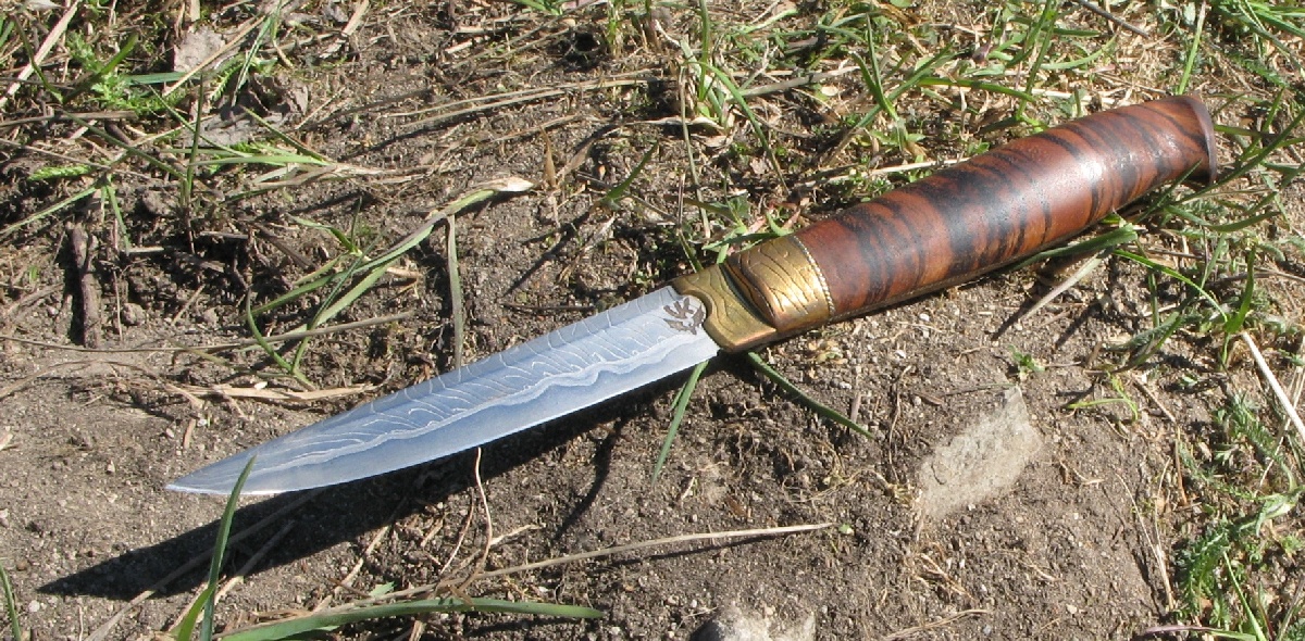 Нож ручной работы. Весенние ножи.