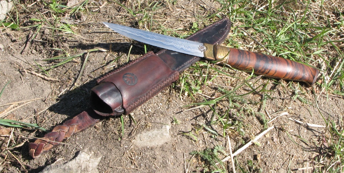 Нож ручной работы. Весенние ножи.