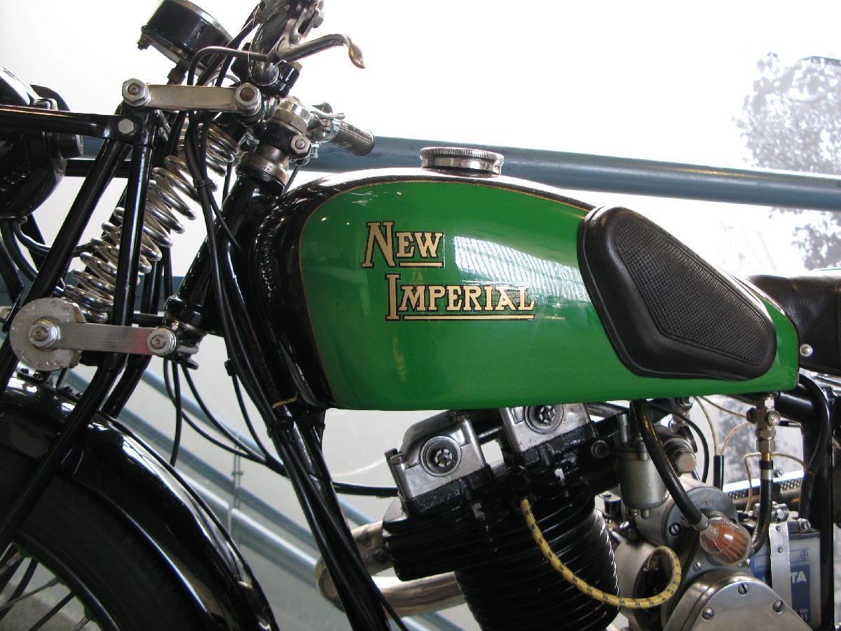 Motorcycle NEW - IMPERIAL L 36. 1936. Riga Motor Museum.