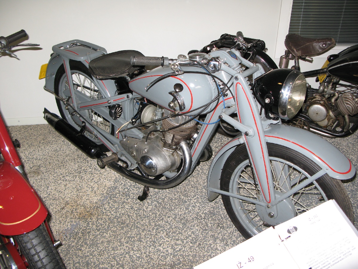 Мотоцикл ИЖ. Рижский Моторный музей. 