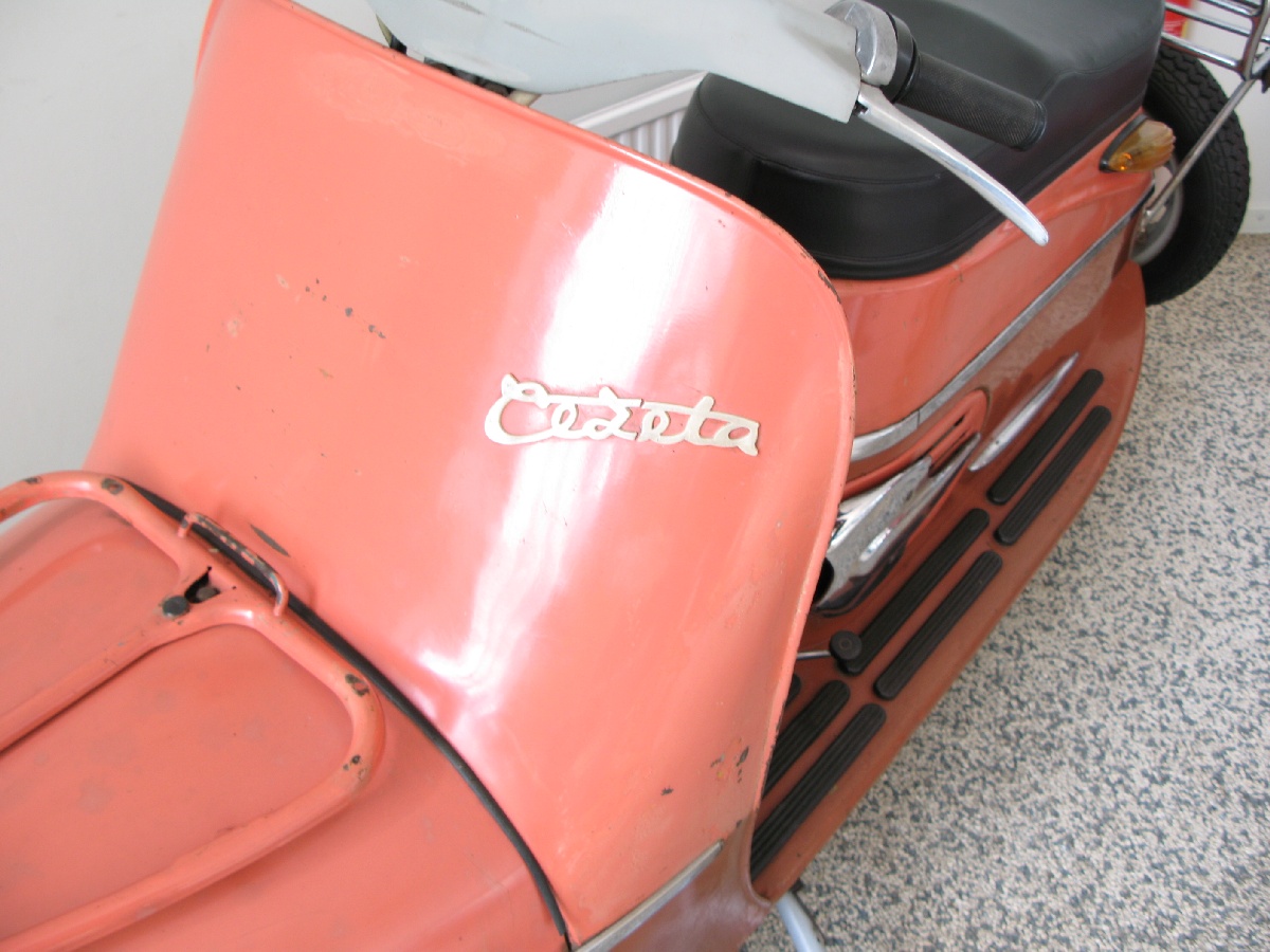 Мотоцикл Cezeta. Рижский Моторный музей. 