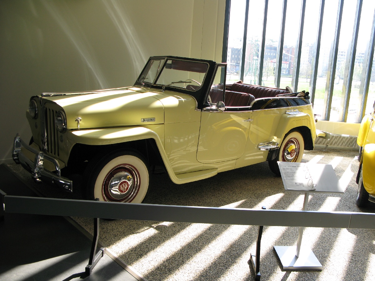 Willys Jeepster Overland. 1949. Рижский Моторный музей. 
