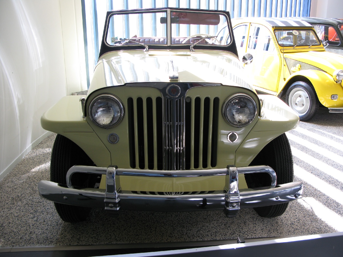 Willys Jeepster Overland. 1949. Рижский Моторный музей. 