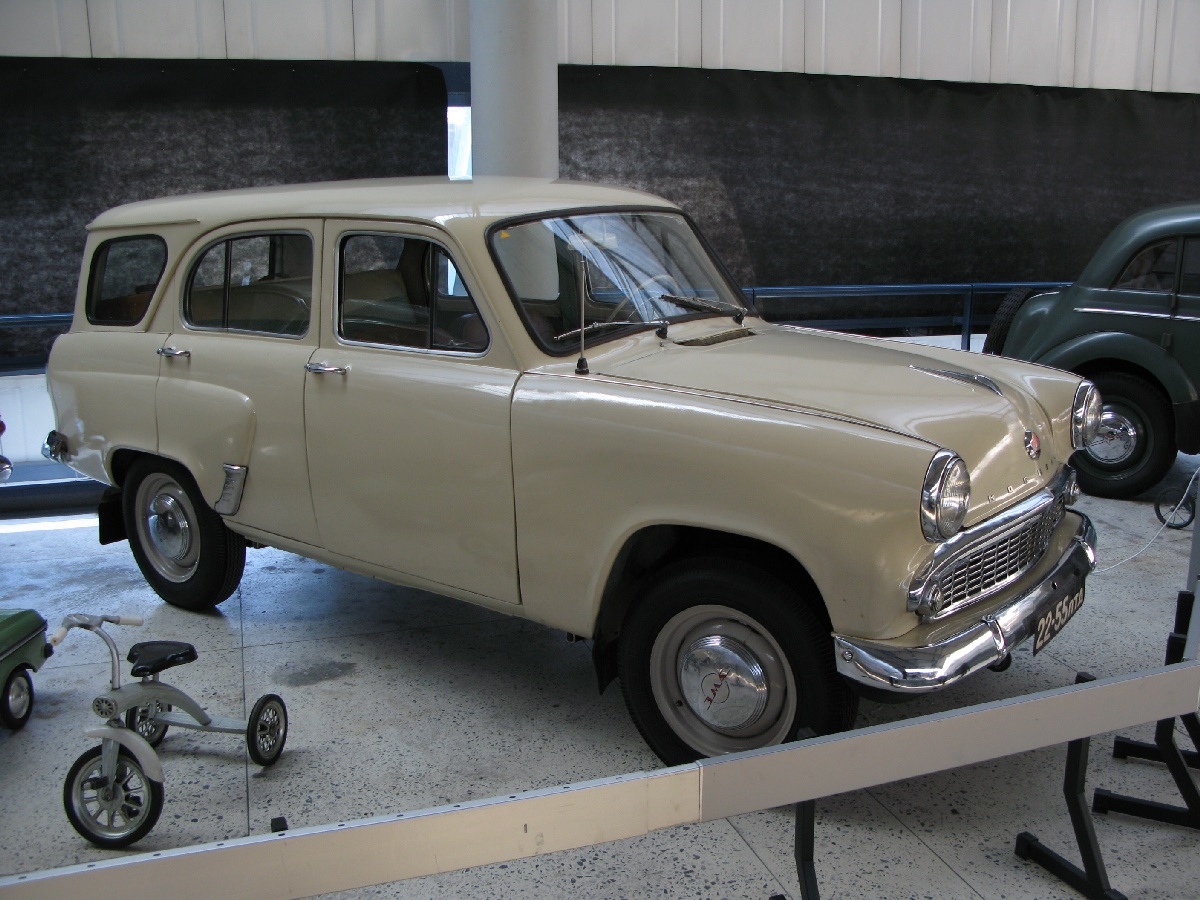 Москич-423Н. 1958. Рижский Моторный музей. 