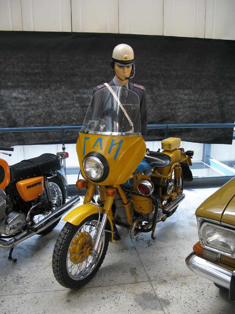 Мотоцикл ИЖ. Рижский Моторный музей. 