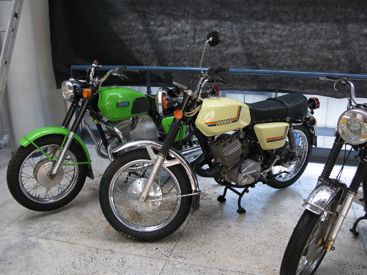 Мотоцикл ИЖ. Рижский Моторный музей. 