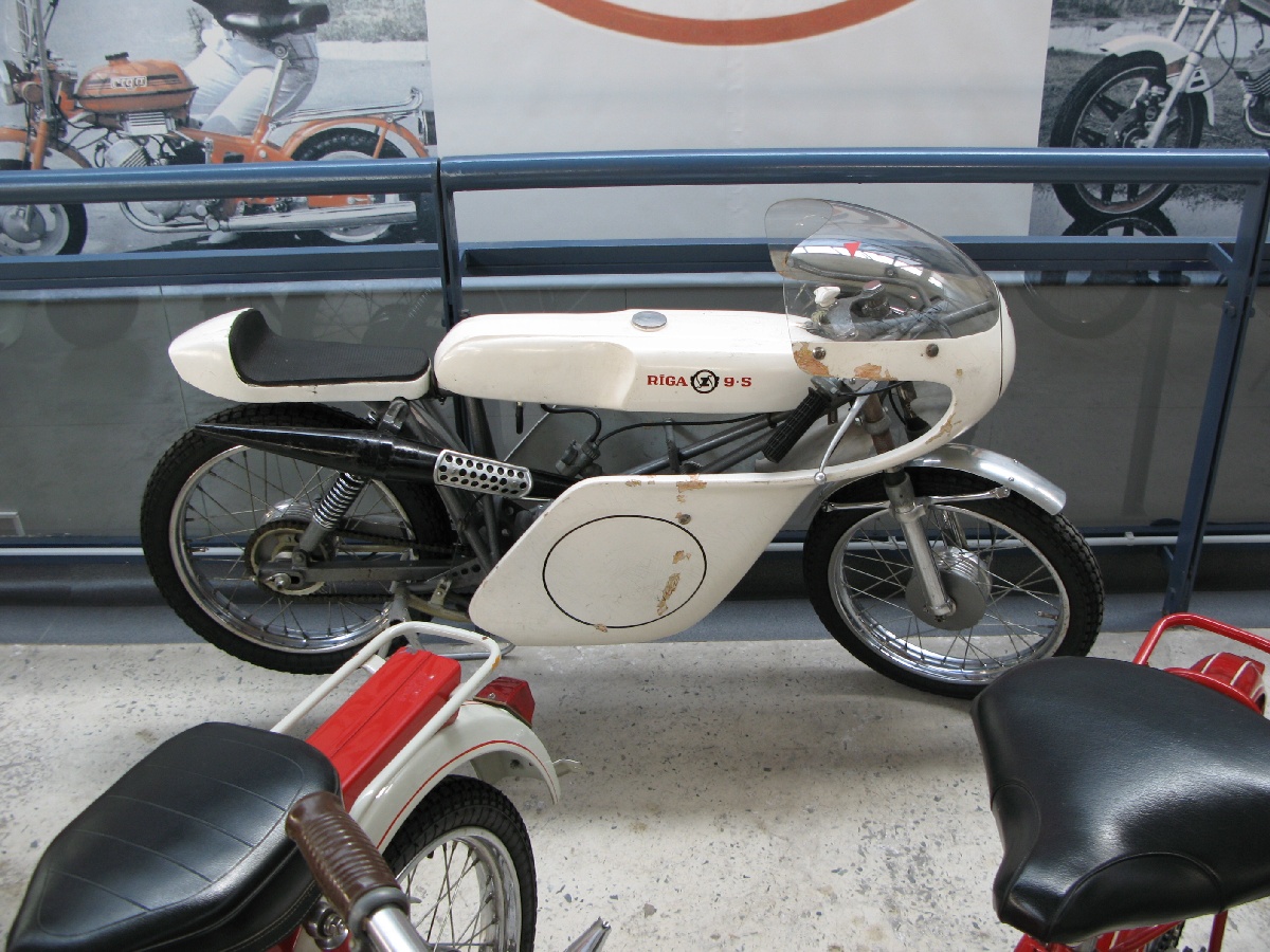 Мопед RIGA. Рижский Моторный музей. 