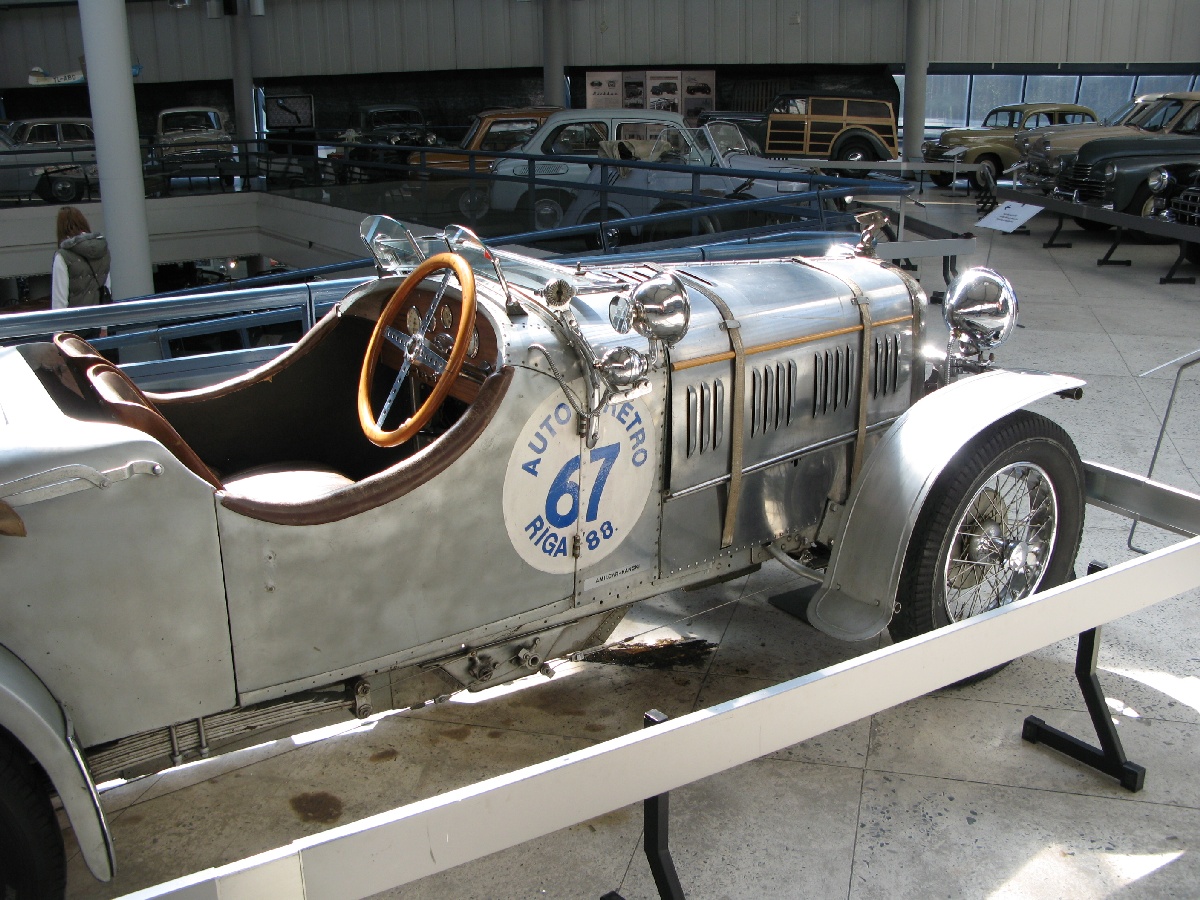 AMILCAR TYPE C GS. 1924. Рижский Моторный музей. 