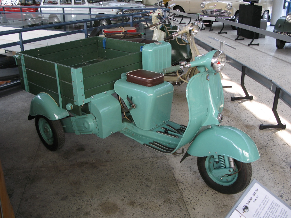 Вятка-МГ150П. 1967. Рижский Моторный музей. 