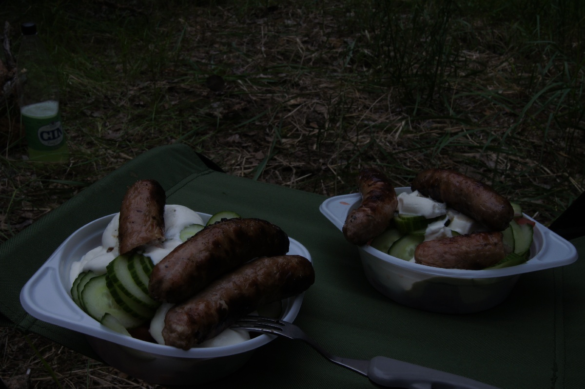 Ужин. Ива́нов день (ночь на Ивана Купалу) в Раннапунгерья. 2011.