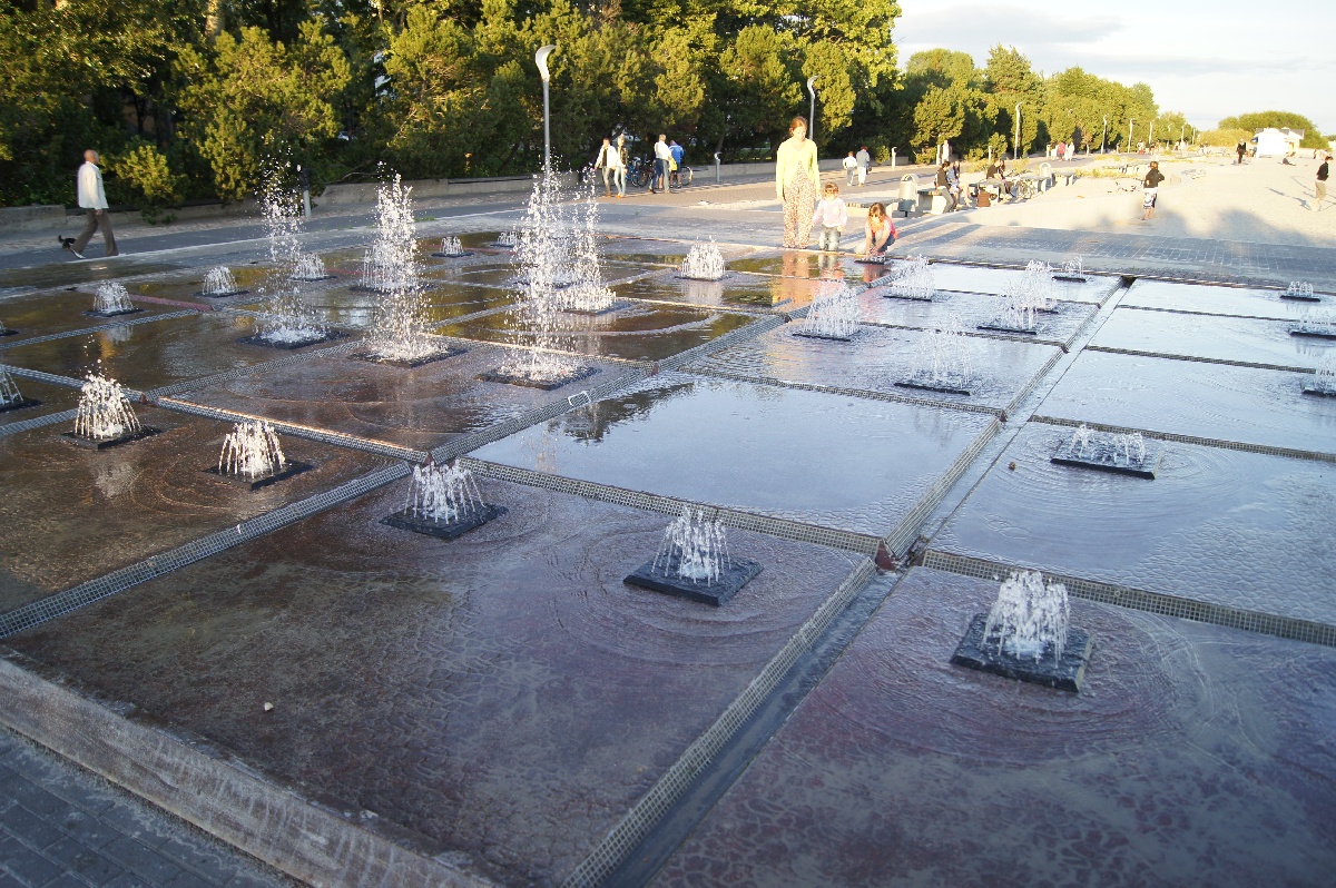 Центральный пляж. Город Пярну.