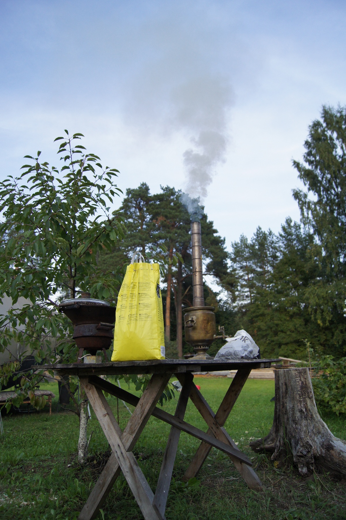 Самовар. Алатскиви Эстония (Alatskivi Eesti), ножи ручной работы
