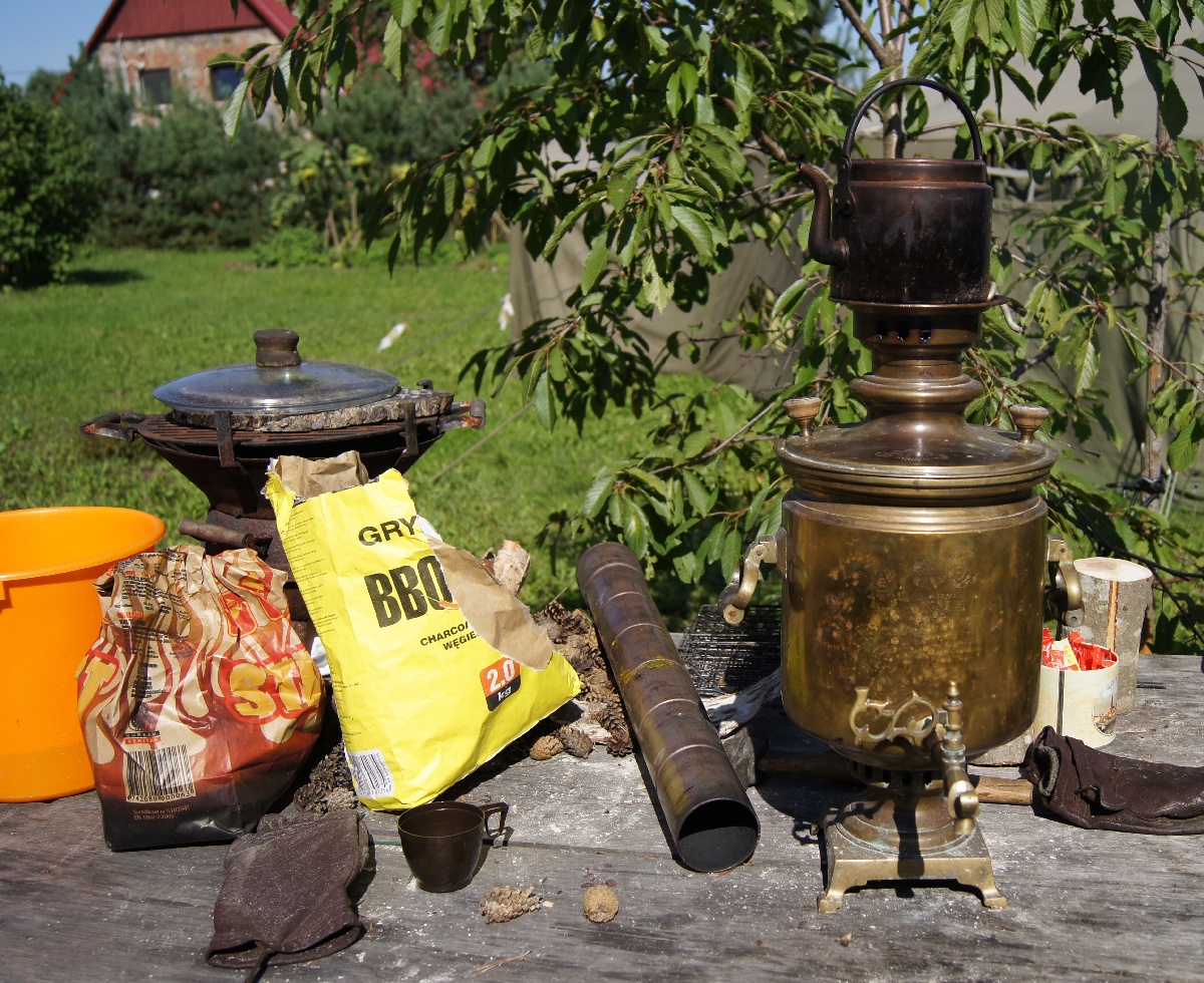 Самовар. Алатскиви Эстония (Alatskivi Eesti), ножи ручной работы