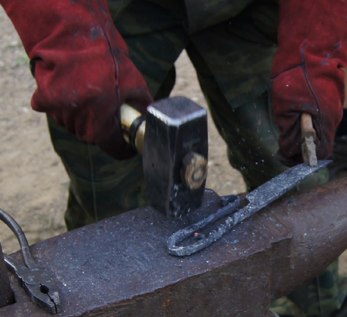 Кузнечная работа. Алатскиви Эстония (Alatskivi Eesti), ножи ручной работы